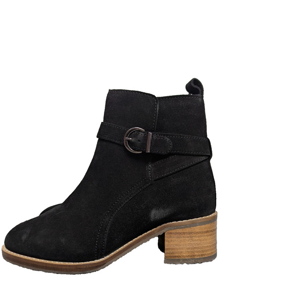 vintage foundry co Shoes - Vintage Foundry Co Leather Boots Womens 8 Artemisia Black Bootie Buckle Western